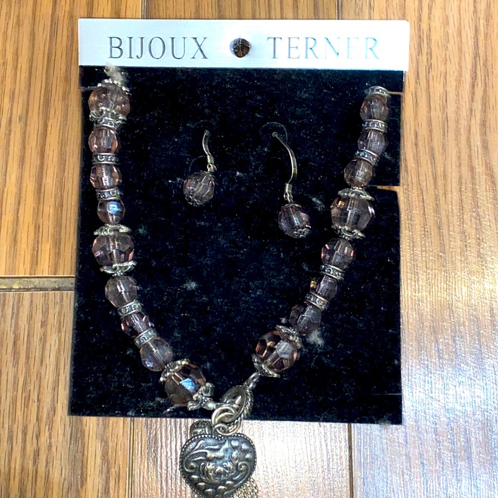 Bijoux Terner Necklace and Earring set